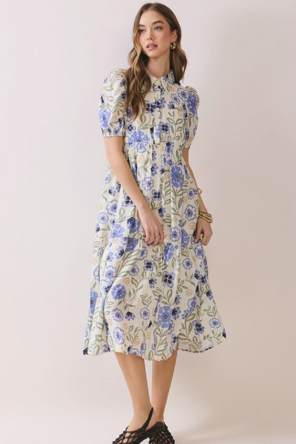PRE-ORDER Floral Midi Dress