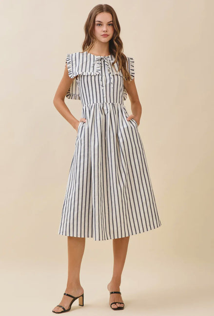 Grace Collar Dress
