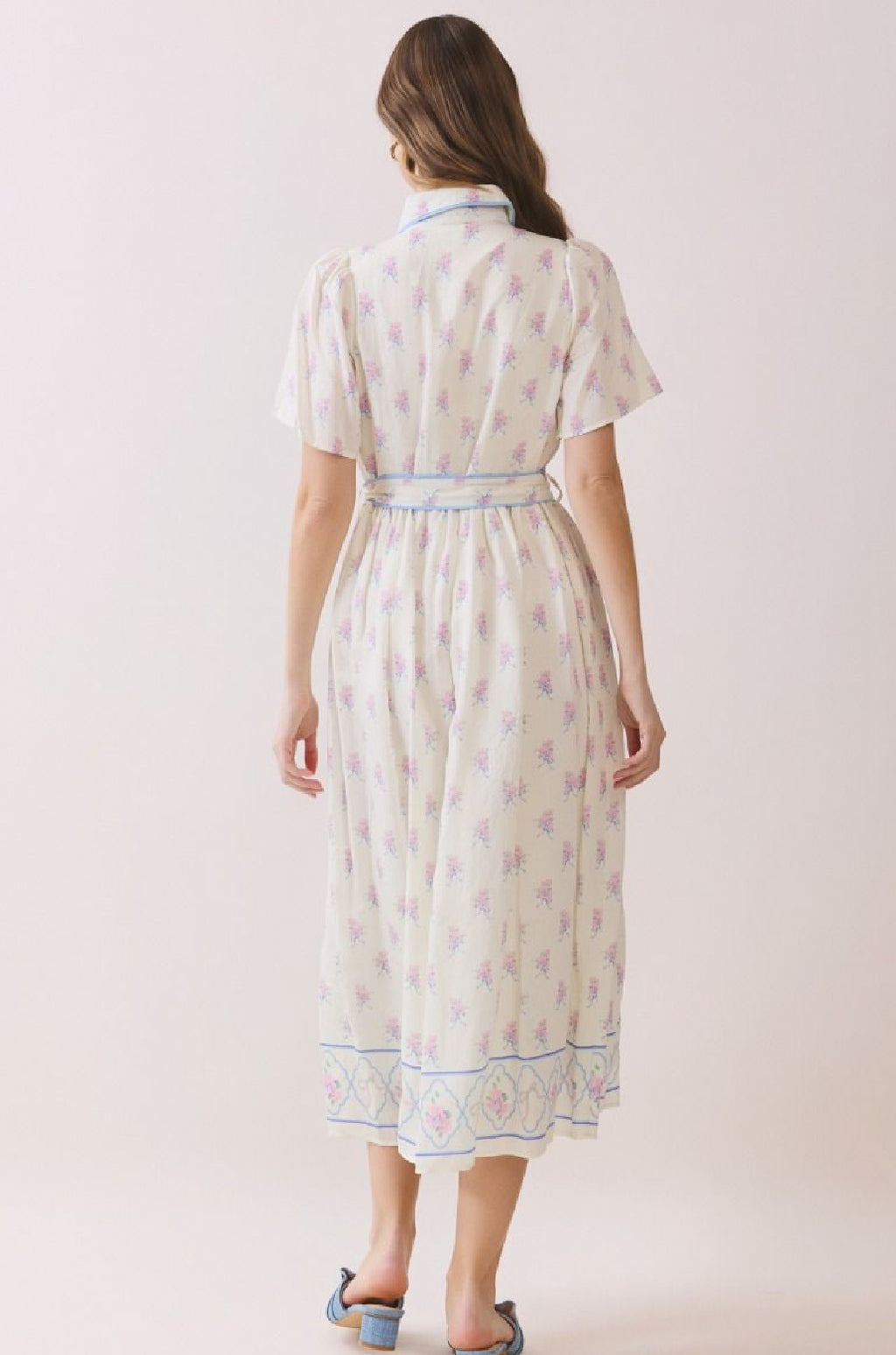 PRE-ORDER Floral Print Midi Dress