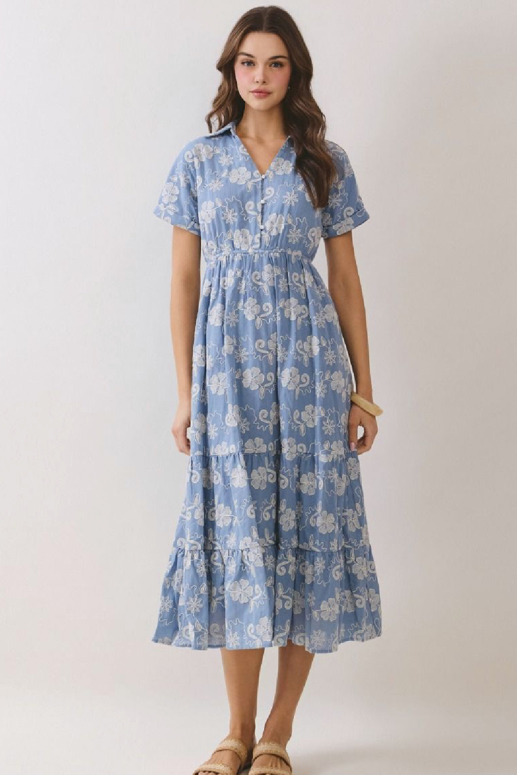 PRE-ORDER Cotton Midi Dress