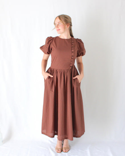 Eleanor Button Detail Dress