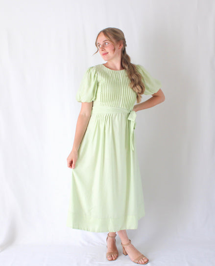 Isabelle Belted Midi Dress