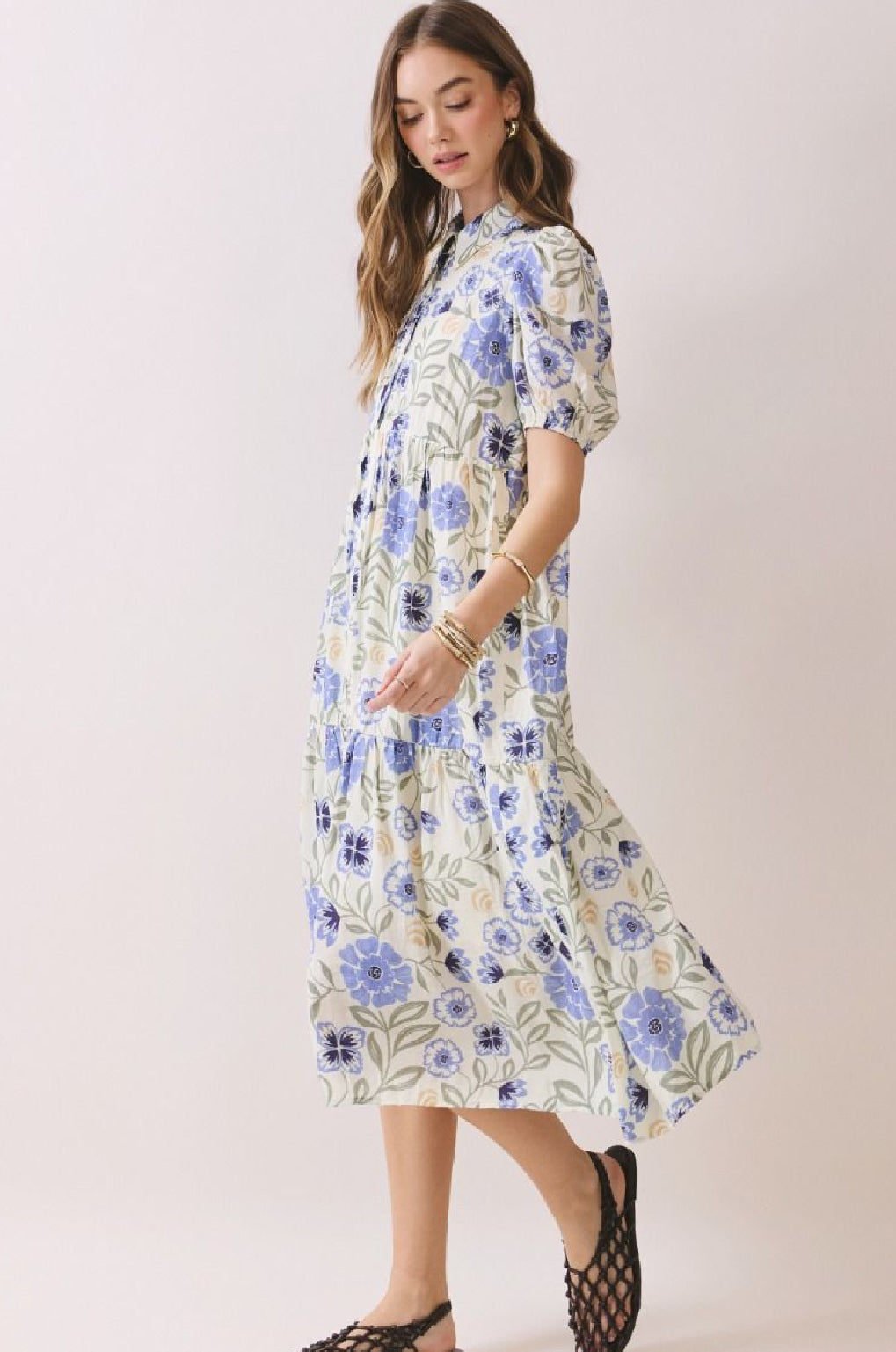 PRE-ORDER Floral Midi Dress