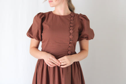 Eleanor Button Detail Dress
