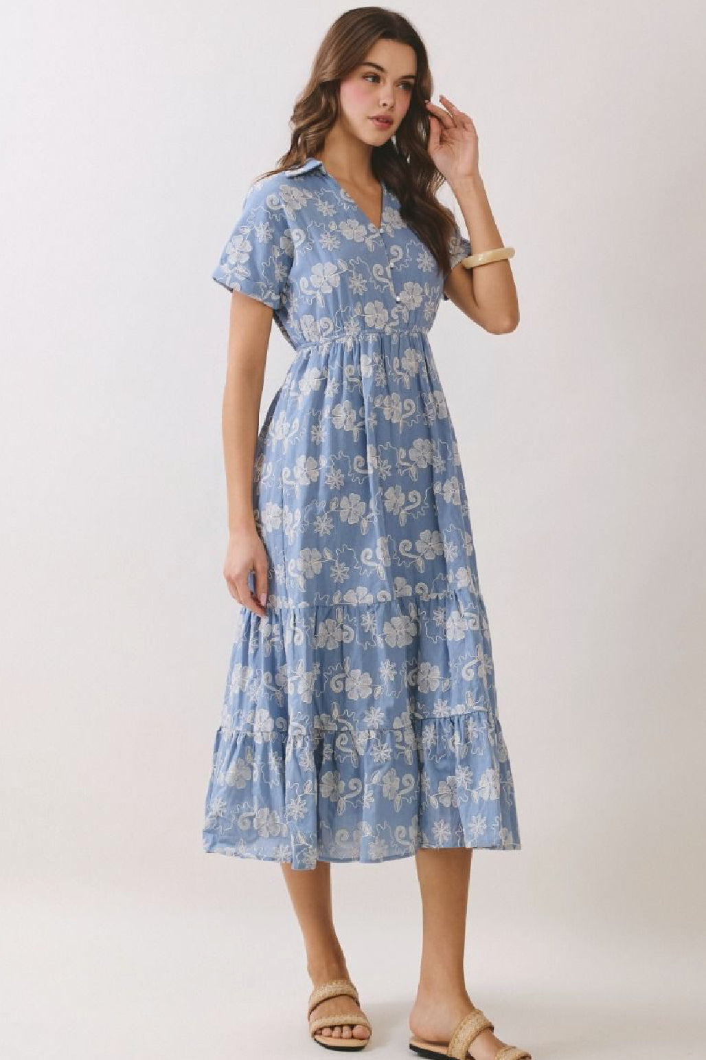 PRE-ORDER Cotton Midi Dress